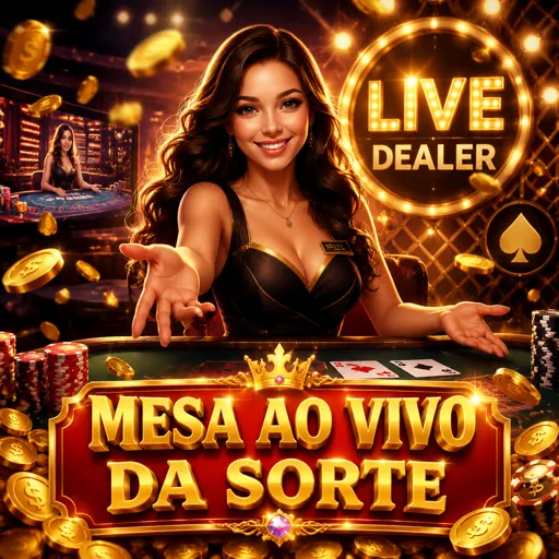 Palco de game show ao vivo com luzes coloridas